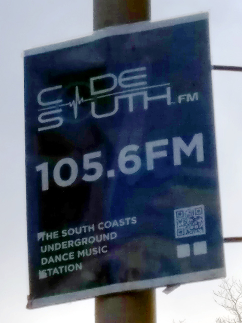 code south 105 6 fm