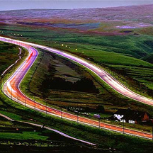 motorway farm land