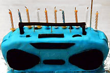 radio cake